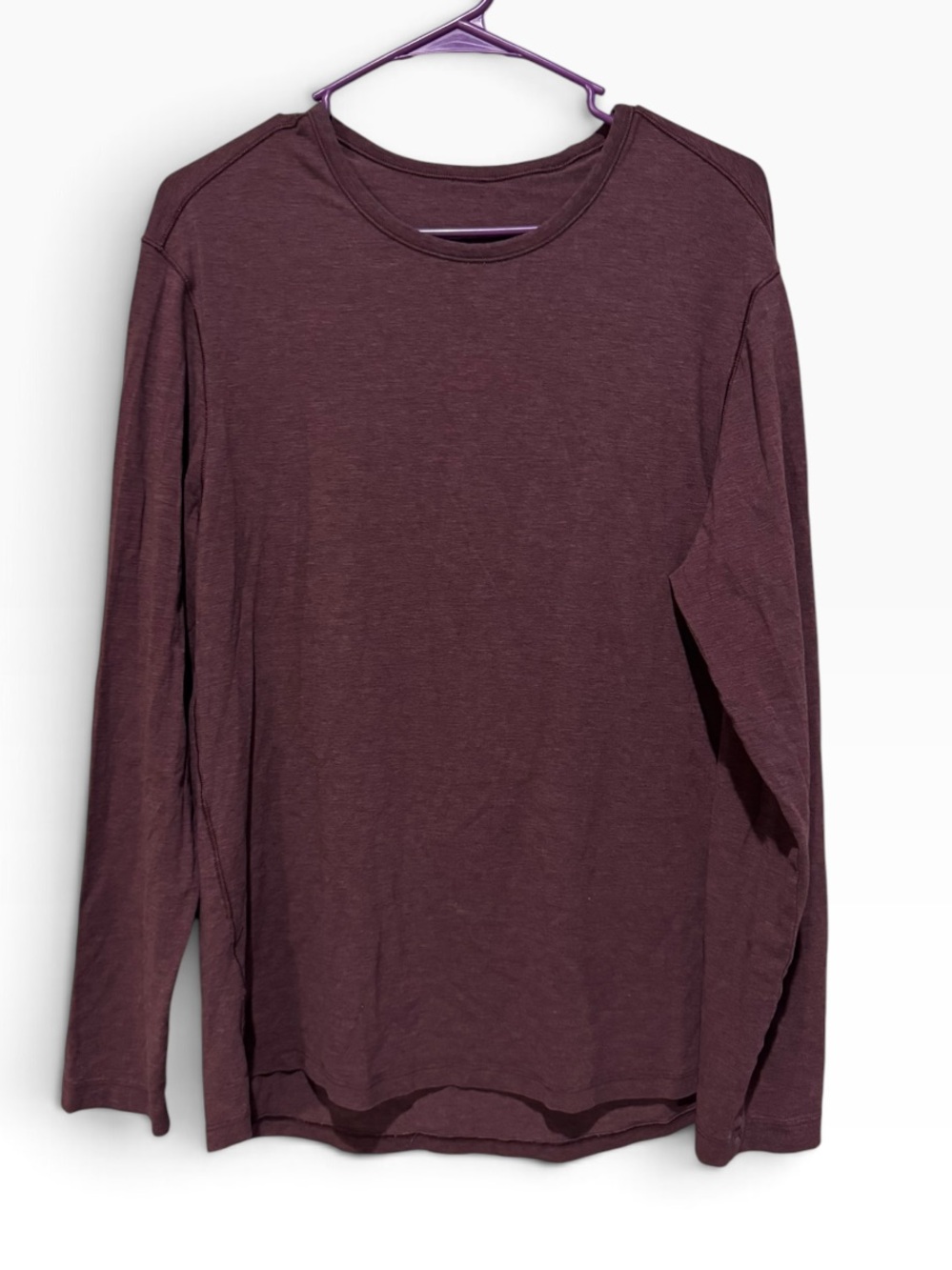 lululemon athletica Women's Long-Sleeve Crew Tee - Plum